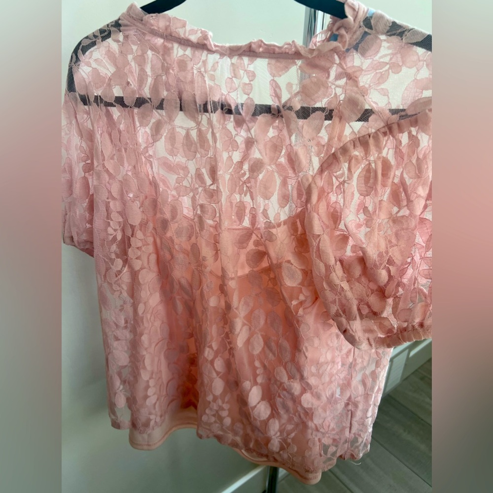 CeCe Large Blush Pink Top